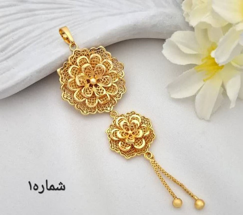 پلاک زنانه برنج درجه1
